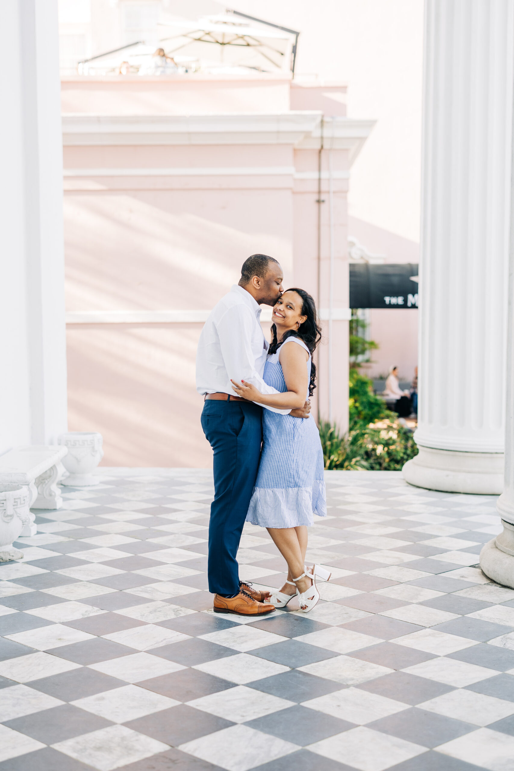 Engagement session in Downtown Charleston, SC