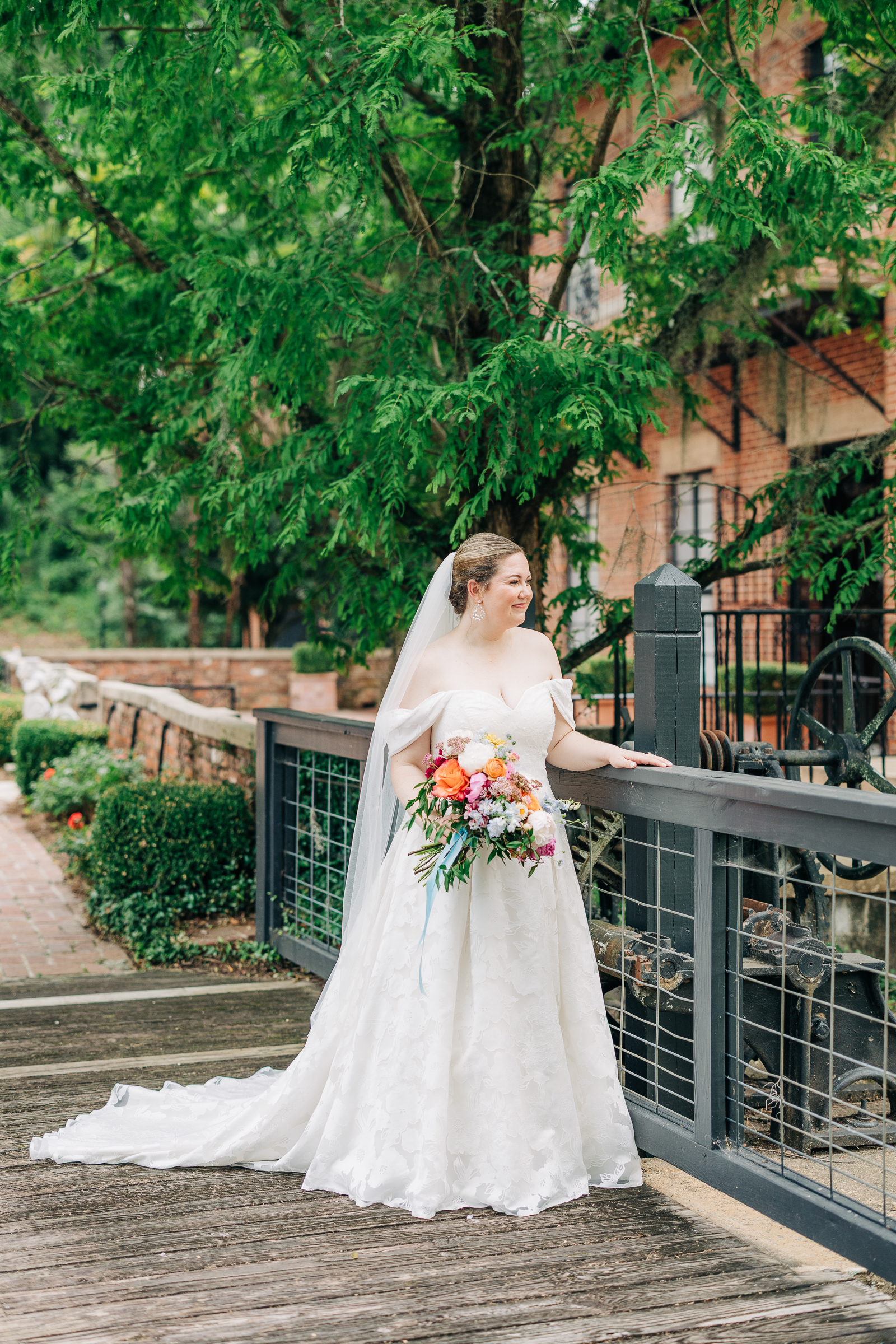 Bridal session at Adams Pond in Columbia, SC