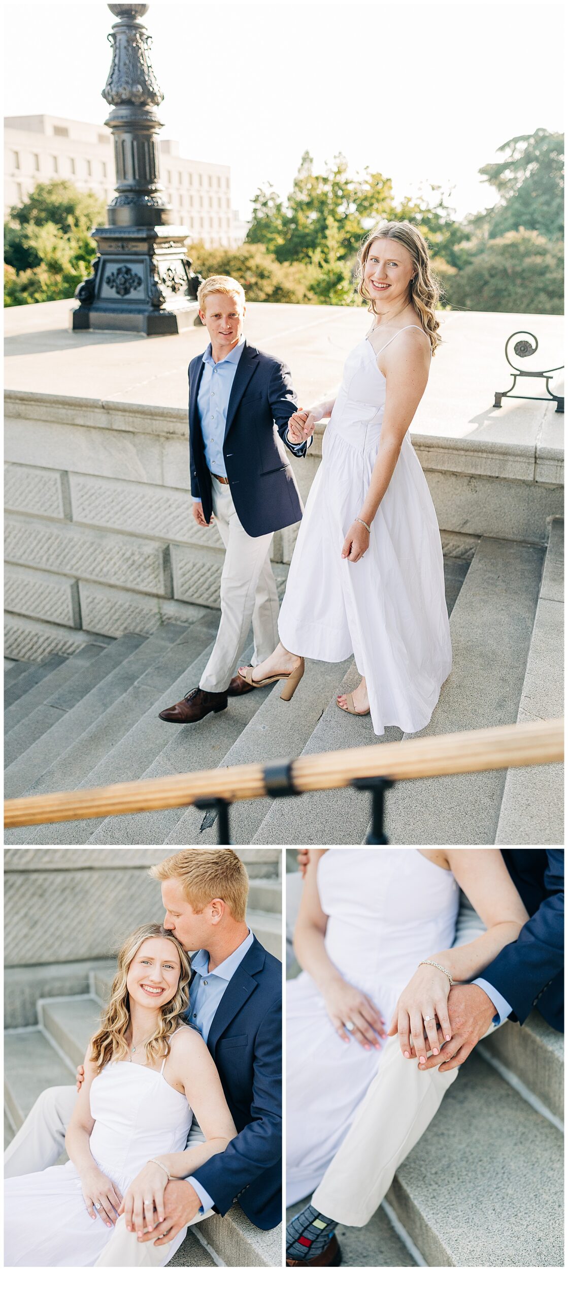 Ring photo and sweet head kiss photo