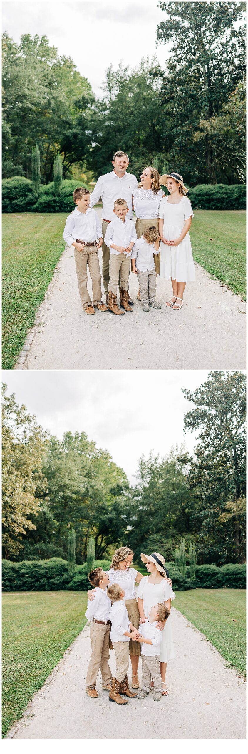 wavering place columbia, sc family photos with mom and kids