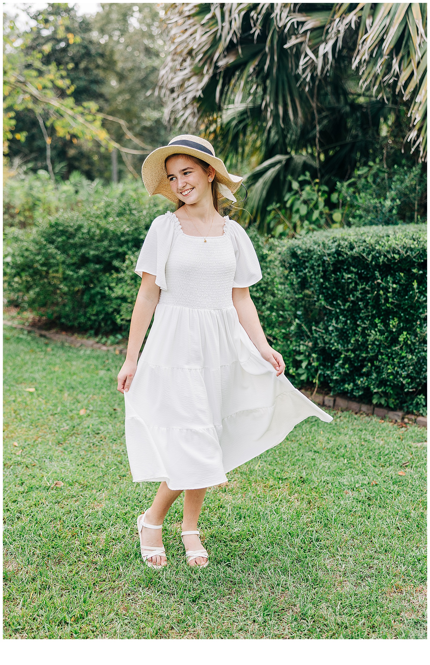 wavering place columbia, sc family photos little girl smiling