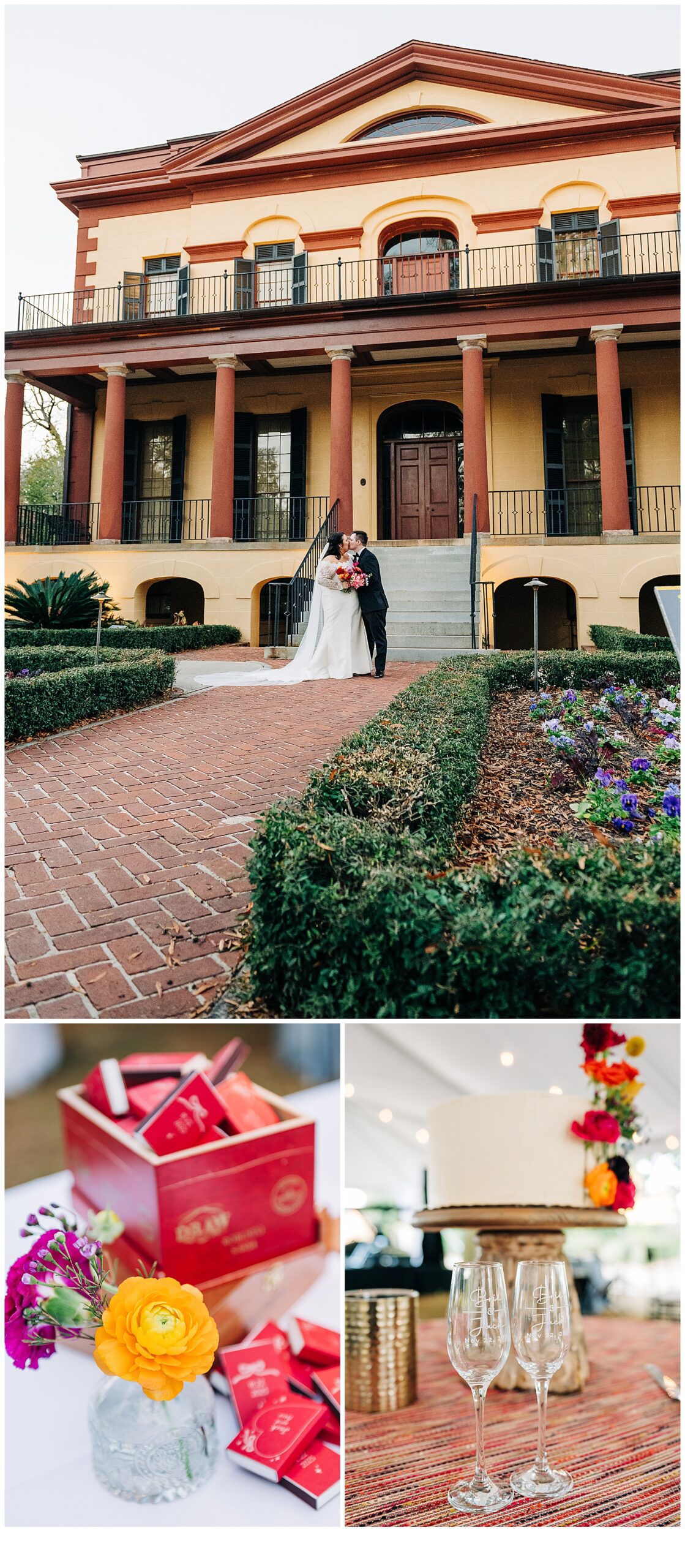 wedding decoration close up