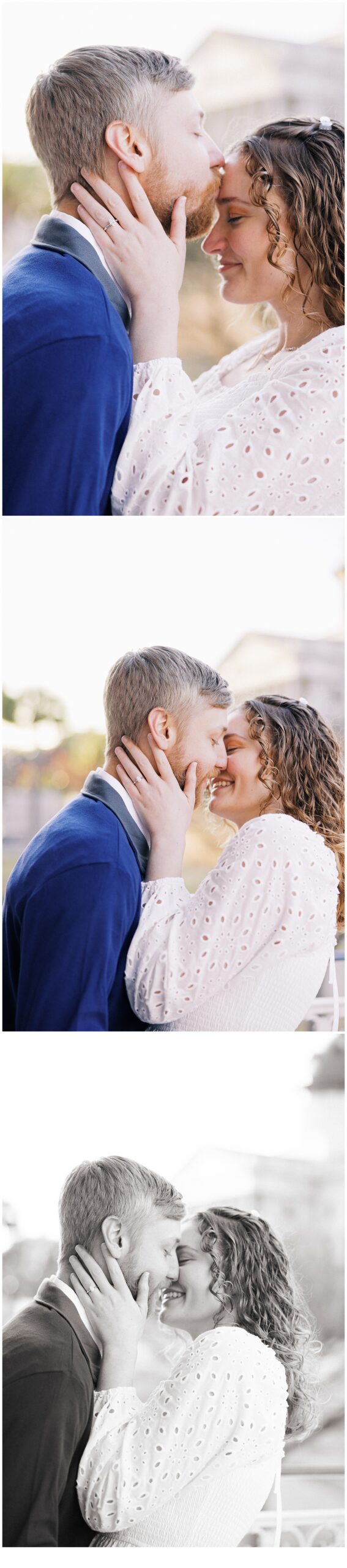 Engagement session at the State House in Columbia, SC