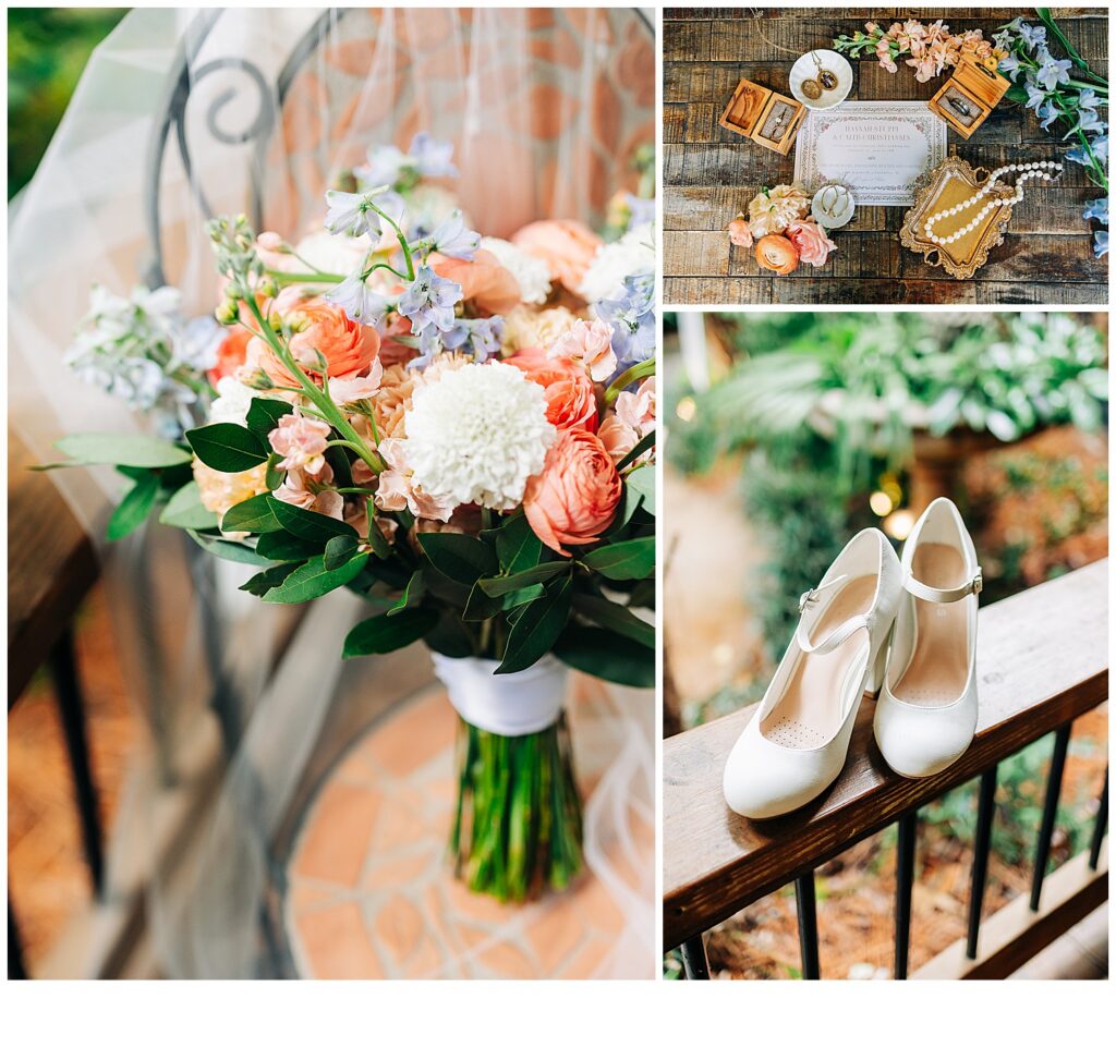 Colorful wedding at the River Road and Jasmine House