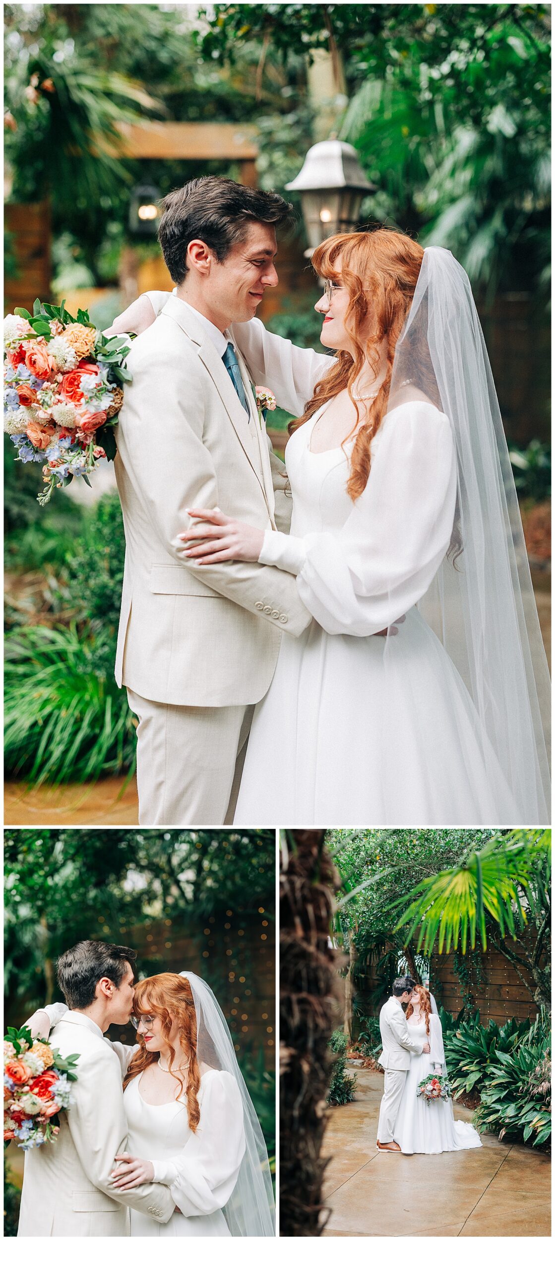 Bride and groom portraits
